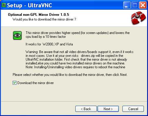 ultravnc server silent install