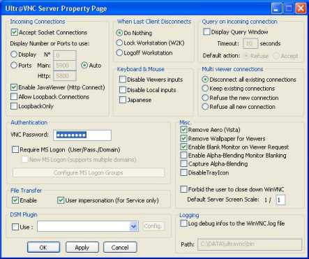 UltraVNC First Run - UltraVNC VNC OFFICIAL SITE, Remote Desktop Free ...