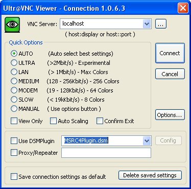 ultravnc unable to connect to server