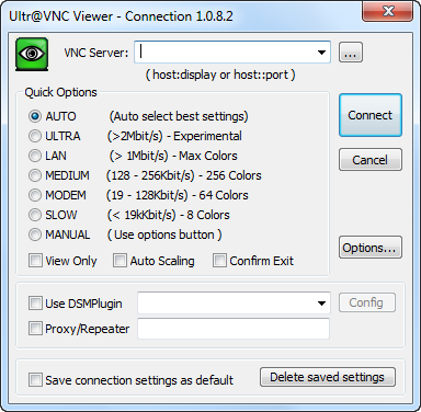 ultravnc user switching