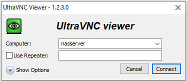 ultravnc send windows key